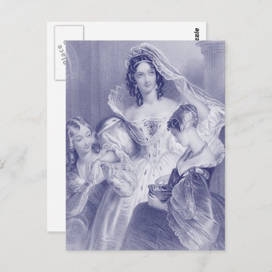 bride briefkaart (Voorkant / Achterkant)