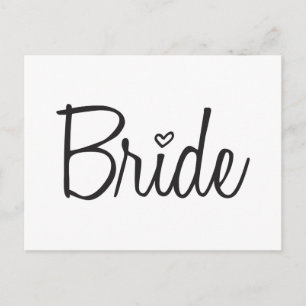 Bride Briefkaart