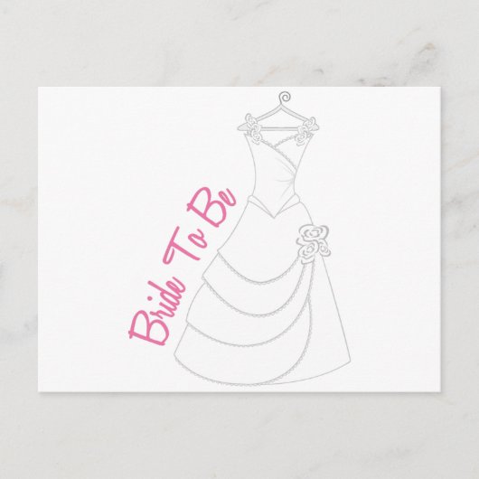 Bride Briefkaart (Voorkant)