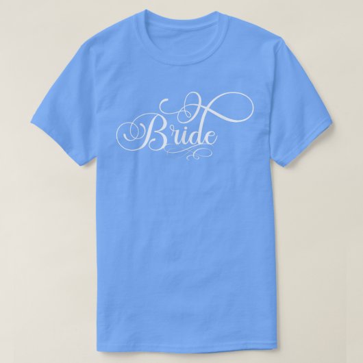 Bride (bruiloft) t-shirt (Design voorkant)