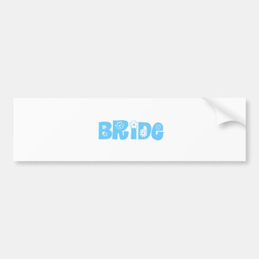 Bride Bumpersticker (Voorkant)