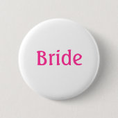 Bride Button (Voorkant)