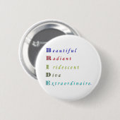Bride Button (Voorkant /achterkant)
