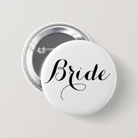 Bride Button (Voorkant /achterkant)