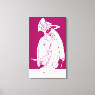 Bride Canvas Afdruk