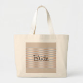 Bride canvas tas (Voorkant)