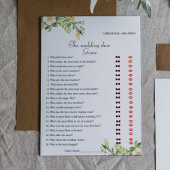 Bride citron et Fête des mariées de chambre Carte 