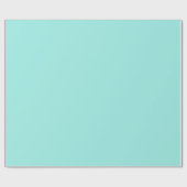 Bride & Co. Bruiloftstentoonstelling Turquoise Cadeaupapier (Vlak)