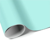 Bride & Co. Bruiloftstentoonstelling Turquoise Cadeaupapier (Rol Hoek)