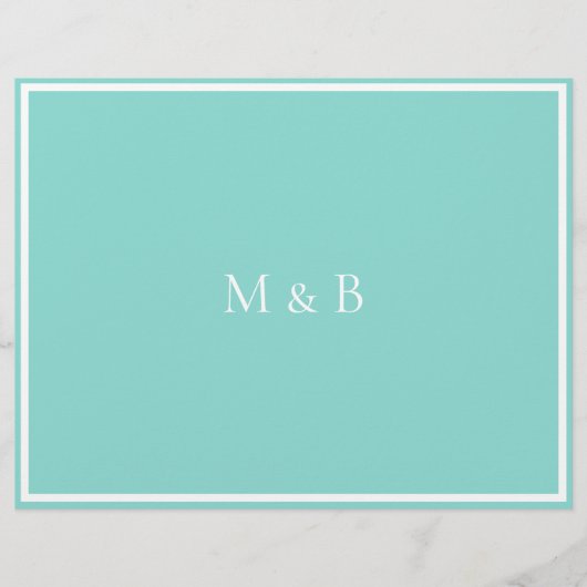 Bride Co Destination Wedding Party - Overzicht Flyer (Voorkant)