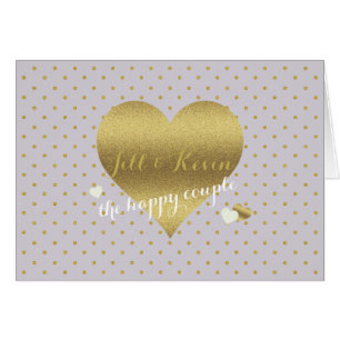 Bride Co Gold Heart & Lavender Weddenschap