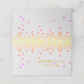 BRIDE & CO Ipanema Flamingo Polka Dot Party Table (Buitenkant ongevouwen)