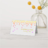 BRIDE & CO Ipanema Flamingo Polka Dot Party Table (Voorkant)