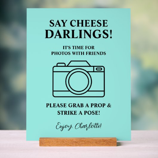 Bride & Co. Réception de mariage sarcelle (Neutre)