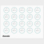 Bride & Co.-sticker Ronde Sticker (Vel)