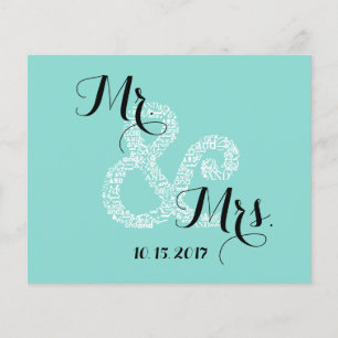 BRIDE CO Sunflower Bride Rustic Wedding Programme