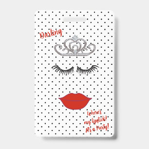 BRIDE & CO Tiara Feest Entree VIP Pas Feest Badge