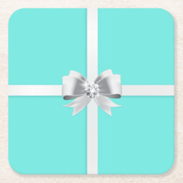 Bride & Co. Turquoise/Blauwgroen Onderzetter Brida