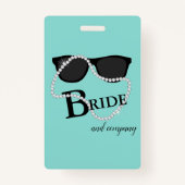 BRIDE CO VIP Diamond Tiara Party Badge (Voorkant)