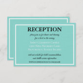 Bride & Co Wedding Suite Traditionele Ontvangst Informatiekaartje (Voorkant / Achterkant)