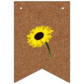 BRIDE CO Ze zei ja tegen zonnebloem - soedige douc Vlaggetjes (Tweede vlag)