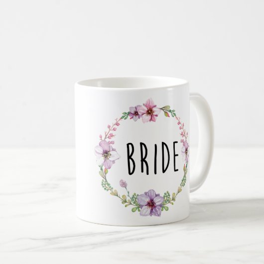 Bride Coffee Mok (Voorkant rechts)