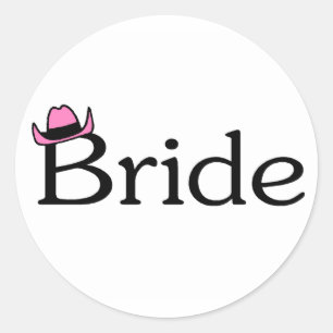 Bride (Cowboy Pet) Ronde Sticker