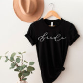 Bride Cute Script Bachelorette/Bridal Party Shirt