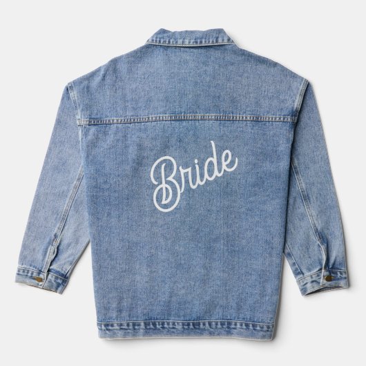 Bride Denim Jacket (Achterkant)