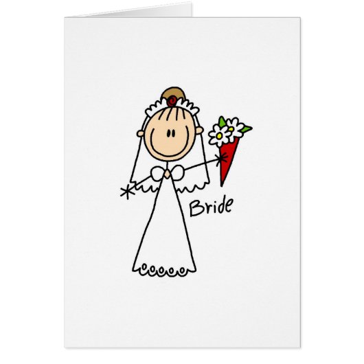Bride die de bruistekaart gooit (Voorkant)
