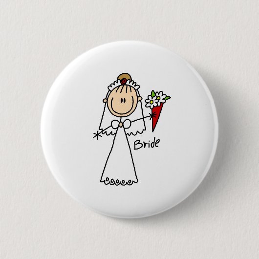 Bride die de Button van Bouquet gooit (Voorkant)
