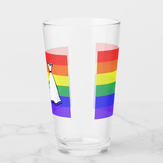 Bride en bride glas (Links)