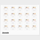 Bride en Bride Wedding Stickers (Vel)