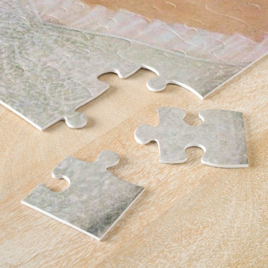 bride en bruom legpuzzel (Zijkant)