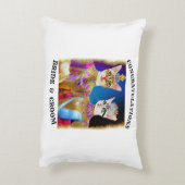 BRIDE EN GROOM ACCENT KUSSEN (Achterkant (Verticaal))