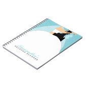 Bride en Groom de Planner van de Douane van de Wed Notitieboek (Linkerzijde)