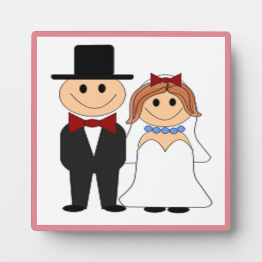 BRIDE EN GROOM FOTOPLAAT (Voorkant)