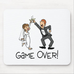 Bride en Groom Game Over Muismat