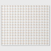 Bride- en Groom Gift Wrap Cadeaupapier (Vlak)