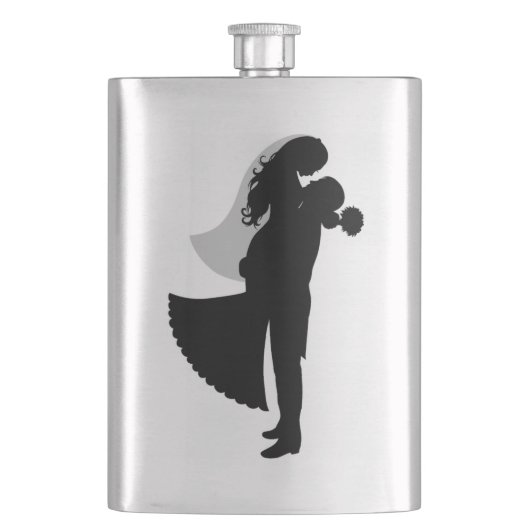 BRIDE EN GROOM HEUPFLES (Voorkant)