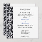 Bride en Groom ouders, huwelijksuitnodiging Kaart (Voorkant / Achterkant)