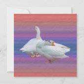 Bride en groom ouders, uitnodiging, bruiloft kaart (Achterkant)