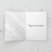 Bride en Groom over witte schade Kaart (Binnen)