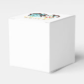 Bride en Groom Owls Wedding Bedankdoosjes (Voorkant Zijde)