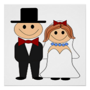 BRIDE EN GROOM PERFECT POSTER