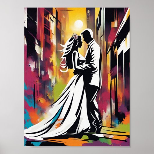 BRIDE EN GROOM POSTER (Voorkant)