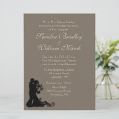 Bride en Groom Sandstone Kaart (Staand voorkant)