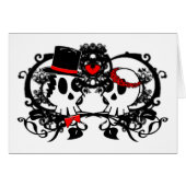 Bride en Groom Skulls (Voorkant Horizontaal)