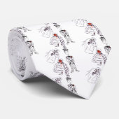 Bride en Groom Stropdas (Opgerold)
