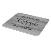 Bride en Groom Wedding of Jubileum | DIY-tekst Snijplank (Hoek)